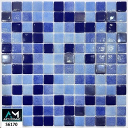 [2.5 Mix Bleu Moucheté S6170] S6170