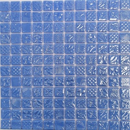 [2.5 Bleu Moyen Décor nacré S5140] S5140