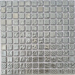 [2.5 Gris Moyen Décor Nacré S5740] S5740