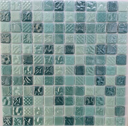 [2.5 Mix Vert Décor Nacré S5230] S5230