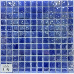 [2.5 Bleu Foncé Moucheté Nacré S7185] S7185