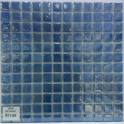 [2.5 Bleu Moucheté Clair Nacré S7120] S7120