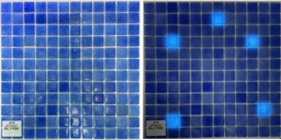 [2.5 Bleu Moucheté Avec Pcs Luminescente SL1100] SL1100